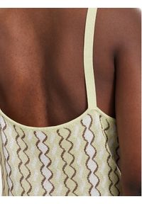 Fracomina Sukienka dzianinowa FS26SD5005K414F8 Żółty jasny Slim Fit. Kolor: żółty. Materiał: wiskoza #3