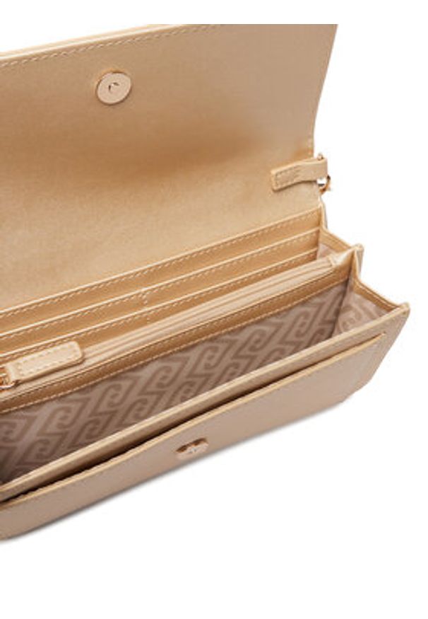 Liu Jo Portfel AA6191 ES029 Złoty. Kolor: złoty. Materiał: skóra