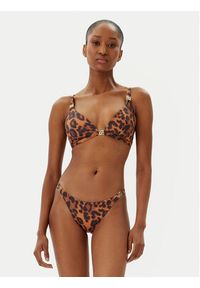 Chantelle Góra od bikini Sauvage C17UQF Brązowy. Kolor: brązowy. Materiał: syntetyk #3