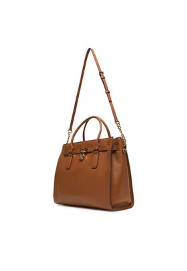 MICHAEL Michael Kors Torebka 30F5GNXS3L Brązowy. Kolor: brązowy. Materiał: skórzane