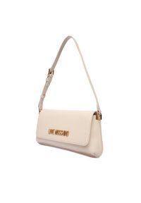 Love Moschino - LOVE MOSCHINO Torebka JC4058PP0NLO0110 Écru. Kolor: kremowy. Materiał: skórzane #4