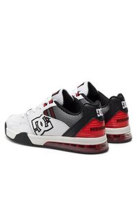 DC Sneakersy Versatile ADYS200075 Biały. Kolor: biały. Materiał: skóra