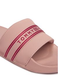 TOMMY HILFIGER - Tommy Hilfiger Klapki Logo Tape Webbing FW0FW09359 Różowy. Kolor: różowy. Materiał: syntetyk #3