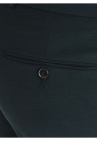 Pako Lorente - PAKO LORENTE - Wełniany zielony garnitur męski. Kolor: zielony. Materiał: wełna #6