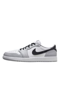 Buty do chodzenia dla dorosłych Air Jordan 1 Low OG Barons. Kolor: szary. Sport: turystyka piesza