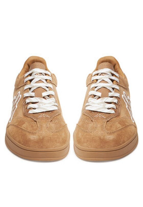 Kappa Sneakersy CEO-FC-24880H Brązowy. Kolor: brązowy. Materiał: zamsz, skóra