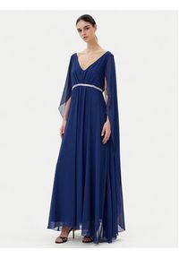 Rinascimento Sukienka wieczorowa CFC0123079003 Granatowy Regular Fit. Kolor: niebieski. Materiał: syntetyk. Styl: wizytowy #2