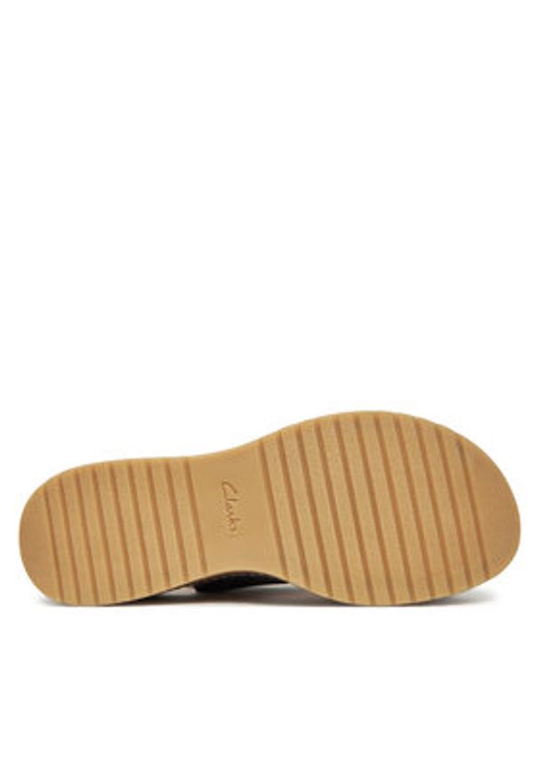 Clarks Sandały Kassanda Step 26181440 Granatowy. Kolor: niebieski. Materiał: nubuk, skóra