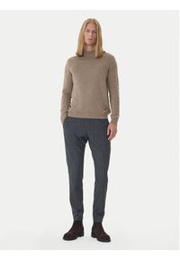 JOOP! Sweter 17 JK-16Luanor 30047357 Beżowy Modern Fit. Kolor: beżowy. Materiał: wiskoza #4