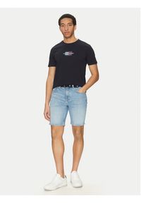 TOMMY HILFIGER - Tommy Hilfiger Szorty jeansowe Brooklyn MW0MW39195 Niebieski Slim Fit. Kolor: niebieski. Materiał: bawełna #5