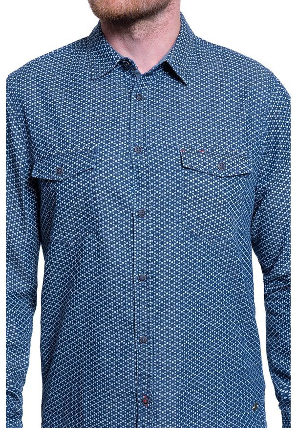 Mustang - KOSZULA MĘSKA MUSTANG CASPER AOP SHIRT 1009570 11753