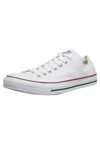 Buty do chodzenia Trampki Unisex Converse Chuck Taylor All Star Ox. Zapięcie: sznurówki. Kolor: biały. Materiał: materiał, syntetyk, tkanina. Szerokość cholewki: normalna. Model: Converse All Star. Sport: turystyka piesza