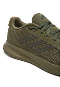 Adidas - adidas Sneakersy Runfalcon 5 IE0525 Zielony. Kolor: zielony. Materiał: materiał, mesh #5