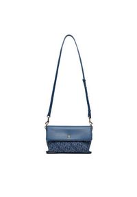 TOMMY HILFIGER - Tommy Hilfiger Torebka Distinct Shoulder Bag Mono AW0AW16794 Niebieski. Kolor: niebieski #6