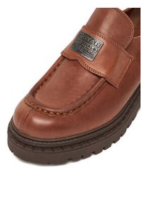 G-Star RAW - G-Star Raw Loafersy EO-DOLUNAY-25FW05 Brązowy. Kolor: brązowy. Materiał: skóra #7