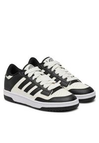 Adidas - adidas Sneakersy Rapid Court Low JR0166 Czarny. Kolor: czarny. Materiał: skóra #5