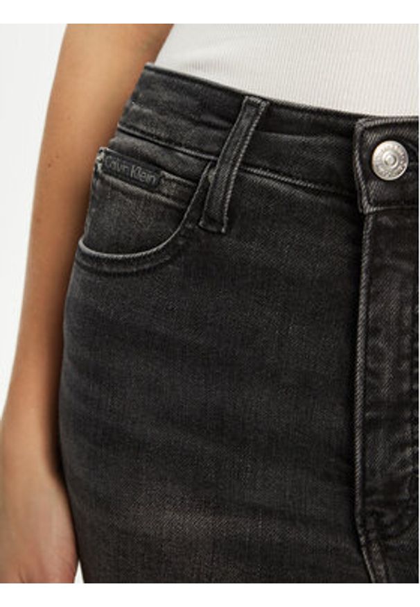 Calvin Klein Jeans Jeansy J20J224493 Czarny Skinny Fit. Kolor: czarny