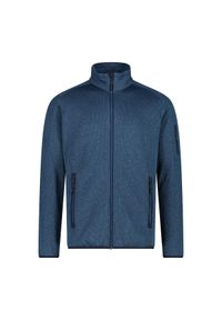 Bluza męska turystyczna CMP 30H5887. Okazja: na co dzień. Kolor: niebieski. Styl: sportowy, casual. Sport: turystyka piesza
