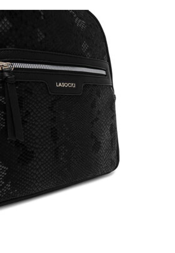 Lasocki Plecak CEO-LSK-X-012-09 Czarny. Kolor: czarny. Materiał: materiał