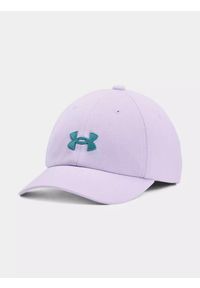 Czapka z daszkiem dziecięca Under Armour Blitzing Adjustable Cap. Kolor: fioletowy