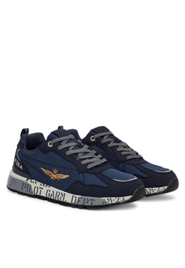 Aeronautica Militare Sneakersy 261SC0276UCT04327 Granatowy. Kolor: niebieski. Materiał: materiał