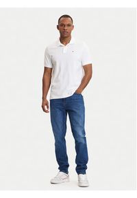 Tommy Jeans Polo DM0DM22711 Biały Regular Fit. Typ kołnierza: polo. Kolor: biały. Materiał: bawełna #3