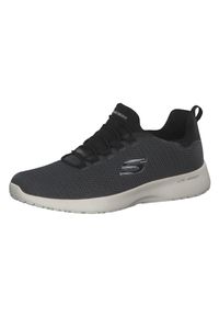 skechers - Buty Dynamight Rozmiar 47.5 - 58360-BLK Czarny. Kolor: wielokolorowy, szary, biały, czarny