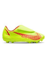 Buty piłkarskie Nike Mercurial Vapor 14 Club Mg Jr CV0833-760 zielone zielone. Zapięcie: rzepy. Kolor: zielony. Materiał: syntetyk. Sport: piłka nożna