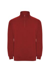 ROLY - Męska Bluza Rozpinana Aneto Quarter Zip. Kolor: czerwony