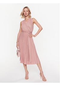 Nissa Sukienka koktajlowa RC14032 Różowy Regular Fit. Kolor: różowy. Materiał: syntetyk. Styl: wizytowy #6