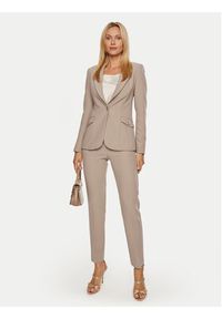 Marciano Guess Chinosy Celia 4BGB04 7046A Beżowy Regular Fit. Kolor: beżowy. Materiał: syntetyk #4