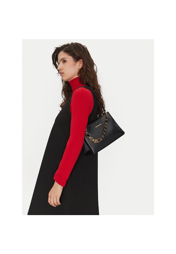 Love Moschino - Torebka LOVE MOSCHINO. Kolor: czarny