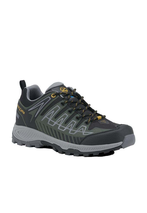 Buty trekkingowe męskie TREZETA Thunder z membraną WP. Kolor: zielony