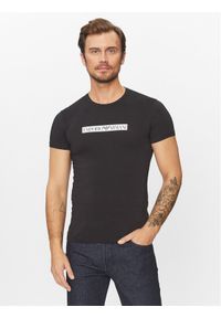 Emporio Armani Underwear T-Shirt 111035 3F517 00020 Czarny Regular Fit. Kolor: czarny. Materiał: bawełna