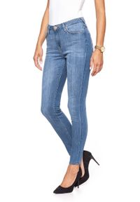 Lee - SPODNIE DAMSKIE LEE SCARLETT HIGH DARK DELUXE L626SVMK 112145314 #7