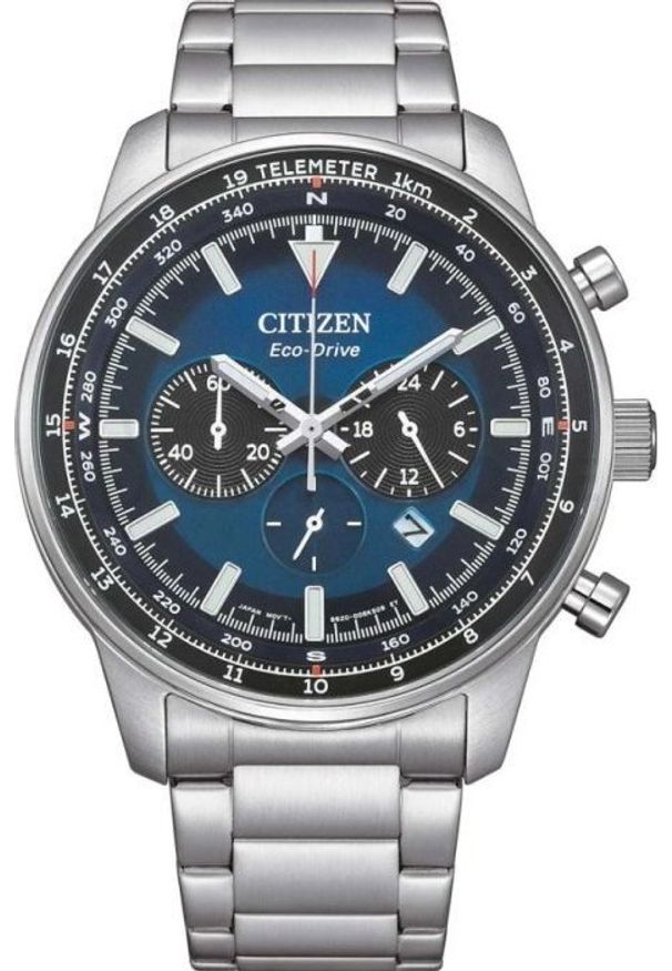 CITIZEN - Zegarek Citizen Zegarek Męski Citizen CA4500-91L Srebrzysty