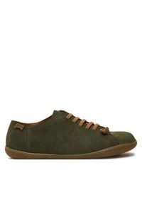 Camper Sneakersy Peu 17665-292 Khaki. Kolor: brązowy. Materiał: nubuk, skóra