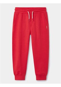 Mayoral Spodnie dresowe 742 Czerwony Regular Fit. Kolor: czerwony. Materiał: bawełna