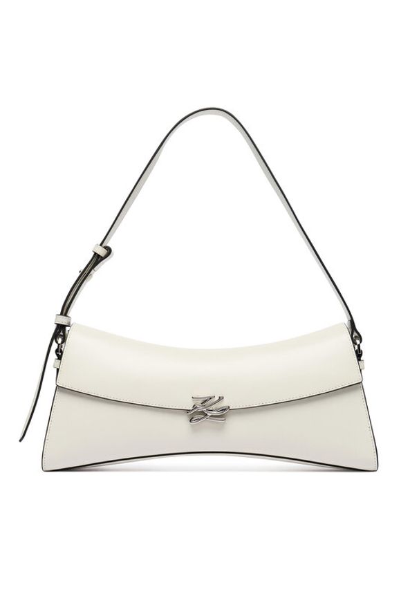 Karl Lagerfeld - KARL LAGERFELD Torebka B3W30267 Biały. Kolor: biały. Materiał: skórzane