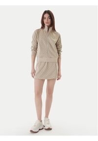 Guess Spódnica dresowa V6RD04 K2042 Beżowy Classic Fit. Kolor: beżowy. Materiał: syntetyk #5