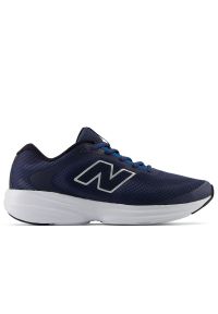 Buty męskie New Balance 411 v4 M4118K1 - granatowe. Okazja: na co dzień. Kolor: niebieski. Materiał: guma, materiał, syntetyk. Szerokość cholewki: normalna. Sport: bieganie, fitness #1
