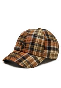 Vans Czapka z daszkiem Roadside Hat VN000F5X6KY1 Brązowy. Kolor: brązowy. Materiał: materiał