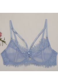 Intica - Koronkowy zestaw bielizny z pasem do pończoch na romantyczne okazje Elie. Kolor: czerwony. Materiał: koronka. Wzór: koronka #5