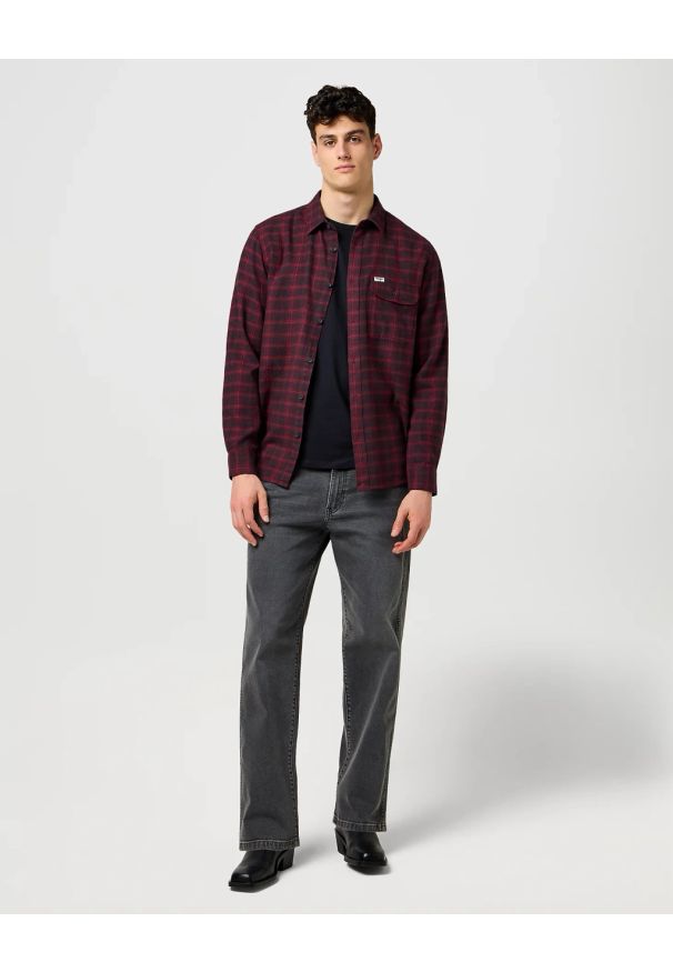 Męskie Spodnie Jeansowe Wrangler Loose Straight Sandstorm 112371017