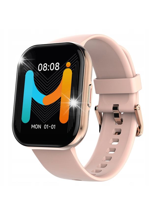 Smartwatch Imilab Smartwatch IMIKI SE1 2,02" SMART zegarek SPORTOWY do biegania różowy. Rodzaj zegarka: smartwatch. Kolor: różowy. Styl: sportowy