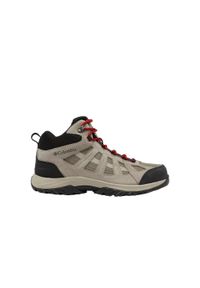 columbia - Buty Trekkingowe Męskie Columbia Redmond III Mid Waterproof. Kolor: czarny, szary, wielokolorowy. Materiał: syntetyk. Sport: turystyka piesza