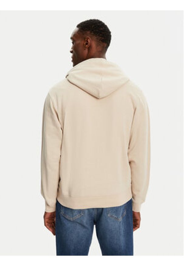 Jack & Jones - Jack&Jones Bluza Charge 12257852 Beżowy Loose Fit. Kolor: beżowy. Materiał: bawełna