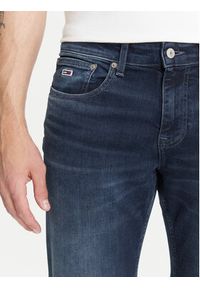 Tommy Jeans Jeansy Scanton DM0DM21899 Granatowy Slim Fit. Kolor: niebieski