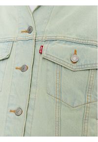 Levi's® Kurtka jeansowa 90's A1743-0025 Zielony Relaxed Fit. Kolor: zielony. Materiał: bawełna