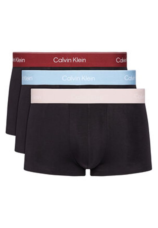 Calvin Klein Underwear Komplet 3 par bokserek LV00NB4389 Czarny. Kolor: czarny. Materiał: bawełna